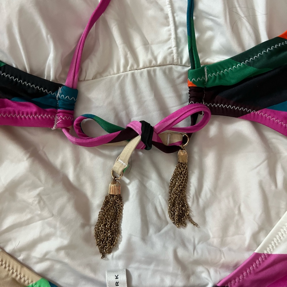 NWOT Trina Turk Kaleidoscope One Piece Swimsuit Size 8 - Picture 7 of 8
